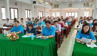 Liên đoàn Lao động huyện Cầu Ngang: Bầu bổ sung Phó Chủ tịch Liên đoàn Lao động huyện nhiệm kỳ 2018 – 2023