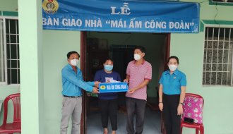 Liên đoàn Lao động huyện Châu Thành: Bàn giao nhà mái ấm công đoàn cho đoàn viên công đoàn