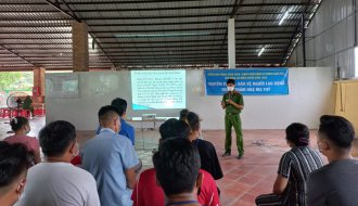 Liên đoàn Lao động huyện Càng Long: Truyền thông chuyên đề “Bảo vệ người lao động trước thảm họa ma túy”