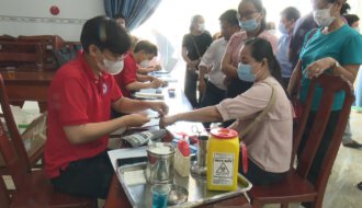 Liên đoàn Lao động huyện Duyên Hải: Trên 150 người hiến máu tình nguyện