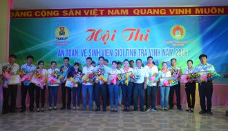 Hội thi An toàn vệ sinh viên giỏi tỉnh Trà Vinh năm 2016: Công đoàn cơ sở Công ty CP Dược phẩm TV – Pharm đạt giải nhất
