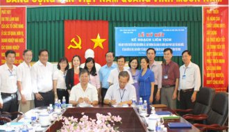 Liên đoàn Lao động thị xã Duyên Hải: Phổ biến chính sách BHXH, BHYT tự nguyện