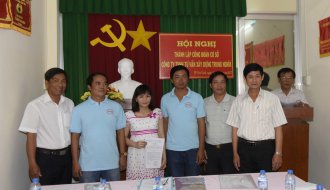Liên đoàn lao động thành phố Trà Vinh:  Ra mắt Ban Chấp hành lâm thời Công đoàn cơ sở Công ty TNHH Tư vấn – Xây dựng Trung Nghĩa