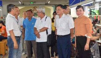 Chủ tịch UBND tỉnh Đồng Văn Lâm: Làm việc với lãnh đạo Công ty TNHH Giày da Mỹ Phong