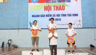 CĐCS Bảo hiểm xã hội tỉnh Trà Vinh: HỘI THAO CHÀO MỪNG NGÀY THÀNH LẬP CÔNG ĐOÀN VIỆT NAM