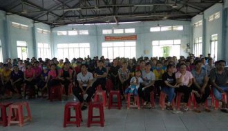 Liên đoàn Lao động tỉnh: Tuyên truyền pháp luật và kiến thức về ma túy tại Công ty TNHH may Hồng Việt – Trà Vinh