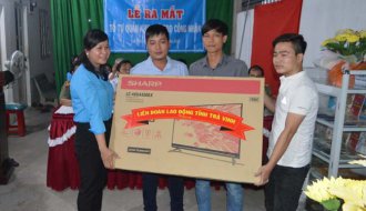 Liên đoàn Lao động thành phố Trà Vinh: Lễ công bố thành lập và ra mắt Tổ tự quản Khu nhà trọ công nhân
