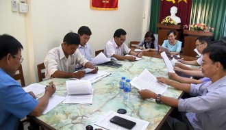 Liên đoàn Lao động thành phố Trà Vinh: Tổ chức hội nghị đóng góp báo cáo kiểm điểm của tập thể Ban thường vụ Thành ủy năm 2018