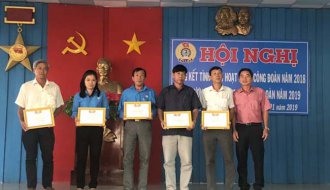 Liên đoàn Lao động huyện Cầu Ngang: Tổng kết hoạt động Công đoàn năm 2018