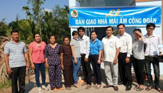 Liên đoàn Lao động huyện Châu Thành: Tiếp tục vận động quỹ “Mái ấm Công đoàn”