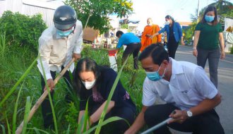 Liên đoàn Lao động huyện Tiểu Cần: Phát động trồng cây theo lời kêu gọi của Thủ tướng Chính phủ