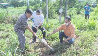 Công đoàn cơ sở Công ty Cổ phần cấp thoát nước Trà Vinh: Trồng 800 cây xanh tại xã Hòa Thuận, huyện Châu Thành