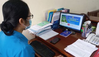Thí sinh Trần Hoàng Dũng, CĐCS Trường THCS Hiếu Tử (LĐLĐ huyện Tiểu Cần) đạt giải nhất Cuộc thi trực tuyến tìm hiểu Công đoàn Việt Nam