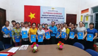 Liên đoàn Lao động huyện Tiểu Cần: Thành lập mới 06 Công đoàn cơ sở