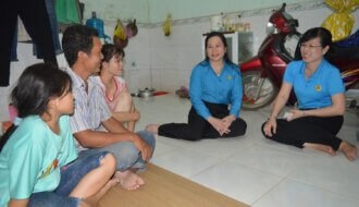 Liên đoàn Lao động thành phố Trà Vinh: Tổ chức Chương trình “Đến với nhà trọ công nhân”