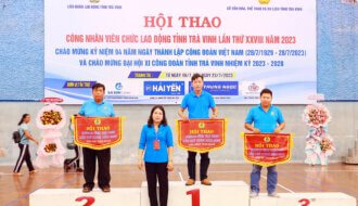 Bế mạc Hội thao CNVCLĐ tỉnh Trà Vinh lần thứ XXVIII năm 2023: Công đoàn Viên chức đạt giải nhất toàn đoàn